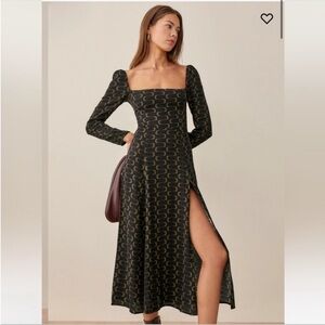 Reformation Sigmund Dress in Linguine